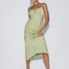 Princess Polly Nicoleta Midi Dress Green -Princess Polly Sales Store 0 modelinfo Alexis us2 4186d5e7 fbb4 4b97 a8e6 6d01394beb7f