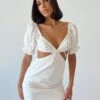 Princess Polly Shantel Mini Dress White 10 Princess Polly Shantel Mini Dress White -Princess Polly Sales Store 0 modelinfo Chiara us2 a9047e36 1177 44b9 96e7 cc05206e3a89
