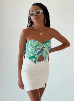 Princess Polly Ravyn Skort White