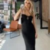 Princess Polly Passion Maxi Dress Black -Princess Polly Sales Store 0 modelinfo chloe us2 fb585c4b 1593 4c1a a364 614b5859f960
