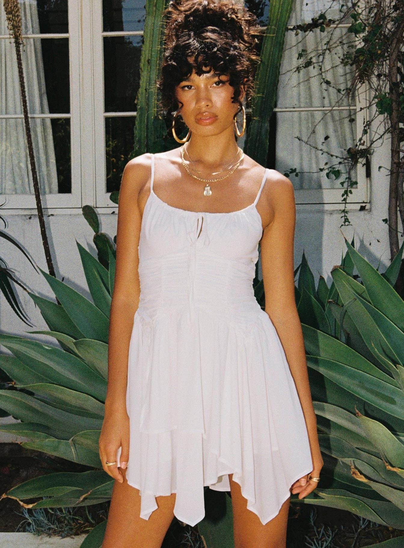 Barrett Mini Dress White 1 Barrett Mini Dress White