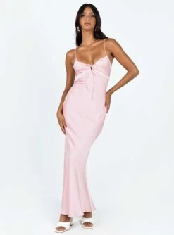 Princess Polly Emily Maxi Dress Pink