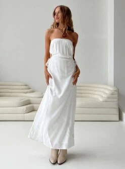 Princess Polly Azie Maxi Dress White