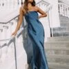 Princess Polly Haley Maxi Dress Mid Blue -Princess Polly Sales Store 1 modelinfo adison us4 4a27037f 3d5d 4f0a a551 6e207ed0d650