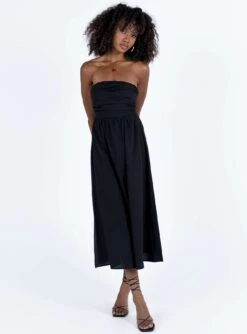 Princess Polly Barina Maxi Dress Black