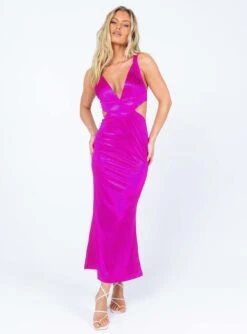 Princess Polly Emmett Maxi Dress Pink