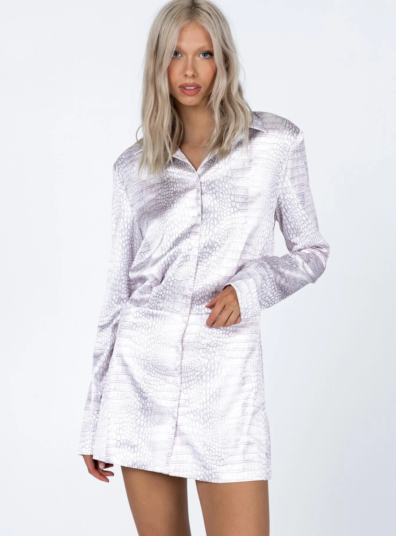 Mirror Image Mini Dress Python 1 Mirror Image Mini Dress Python