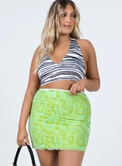 Princess Polly Jayan Mini Skirt Green