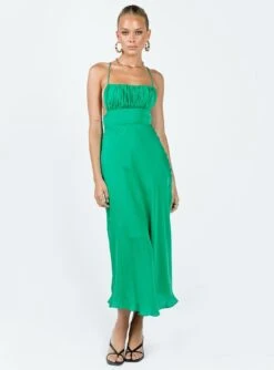 Princess Polly Veno Midi Dress Green
