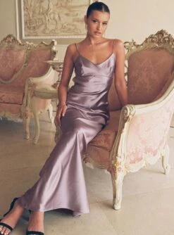 Princess Polly Long Nights Maxi Dress Purple