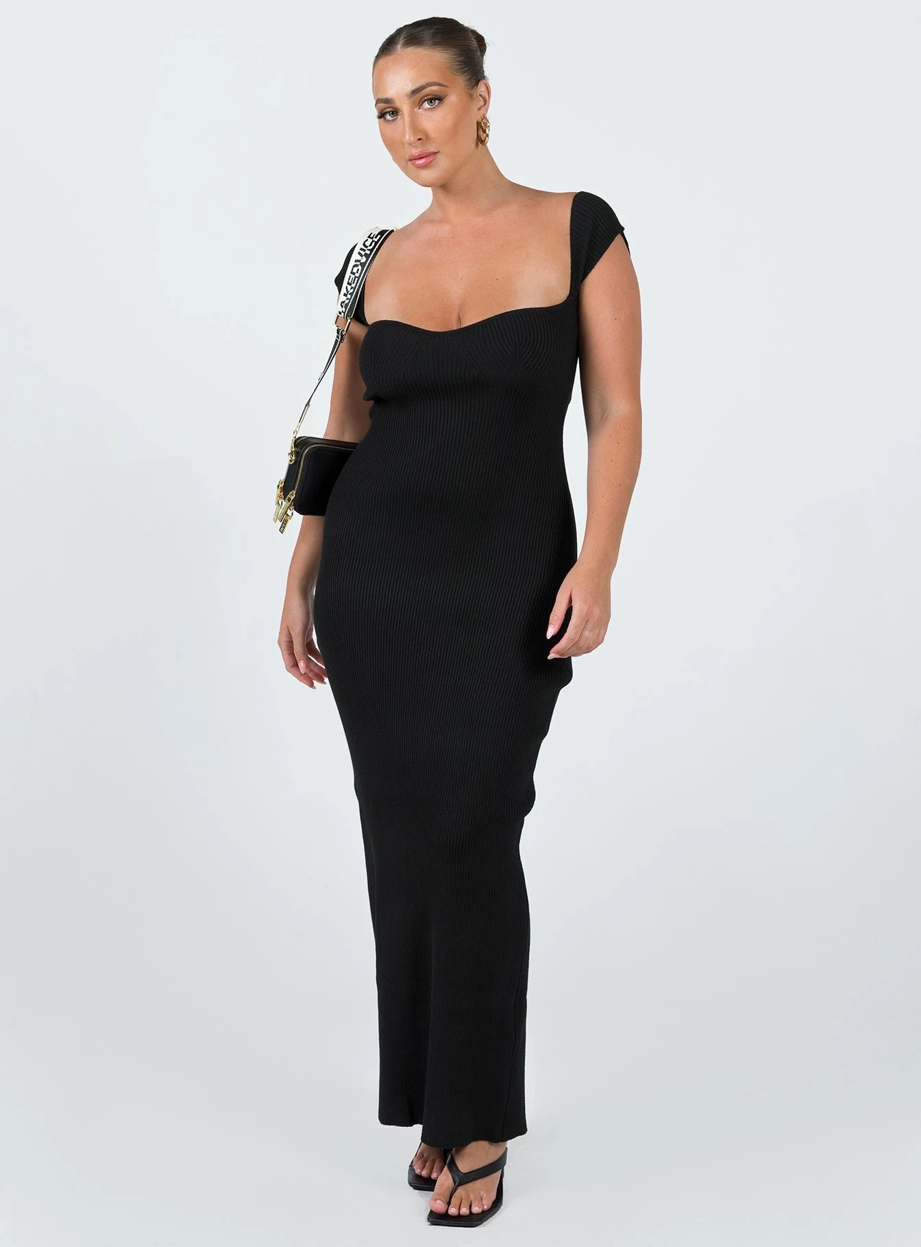 Larissa Maxi Dress Black 2 Larissa Maxi Dress Black - Image 2