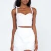 Princess Polly Leanne Mini Skirt White 13 Princess Polly Leanne Mini Skirt White -Princess Polly Sales Store 1 modelinfo tori us2 357b54c2 d6f3 4bba bf65 1138911bc983
