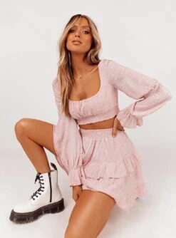 Princess Polly The Susanna Set Blush