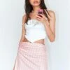 Princess Polly Charlotte Ruched Mini Skirt Pink -Princess Polly Sales Store 1 97242c4e 9b7e 4009 9db4 afcd0efcbae1