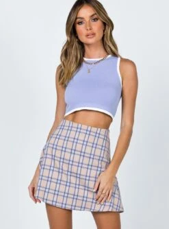 Princess Polly Higgins Mini Skirt Beige -Princess Polly Sales Store 1 9d575e74 884b 4d20 8662 11f5dc703103