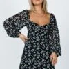 Princess Polly Delaney Long Sleeve Mini Dress Black -Princess Polly Sales Store 1 b9fd3266 4b52 4bc1 8cbf 059307130f0a