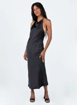 Broughton Halter Midi Dress Black 8 Broughton Halter Midi Dress Black -Princess Polly Sales Store 2 modelinfo Jenaya us2 2fc59054 7b15 4141 baf3 2c4351bdc5cb