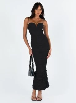 I Want You Maxi Dress Black -Princess Polly Sales Store 2 modelinfo josie us2 21c98d46 10dc 4e13 b87b 145536412509