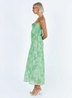 Princess Polly Pantano Maxi Dress Green 13 Princess Polly Pantano Maxi Dress Green -Princess Polly Sales Store 2 modelinfo kauri us2 44a45959 24ef 4488 a5c6 72225071f48a