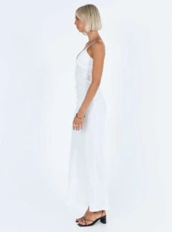 Princess Polly Isbell Satin Maxi Dress White 15 Princess Polly Isbell Satin Maxi Dress White -Princess Polly Sales Store 2 modelinfo kauri us2 b54585ef 8e36 4d83 8f81 ef55bb59ffbb