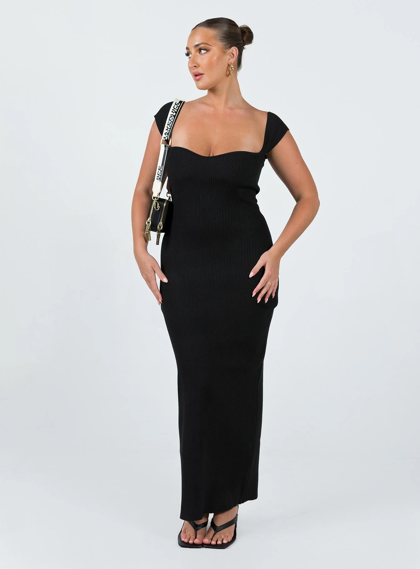 Larissa Maxi Dress Black 3 Larissa Maxi Dress Black - Image 3