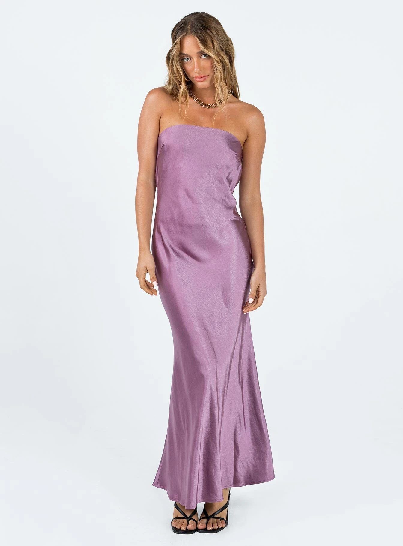 Princess Polly Haley Maxi Dress Mauve 2 Princess Polly Haley Maxi Dress Mauve - Image 2