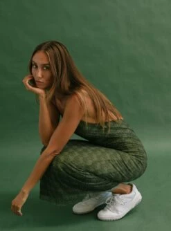 Jagger & Stone Demi Mesh Maxi Dress Khaki -Princess Polly Sales Store 2 78486858 e842 4c60 8959 768549049ee9