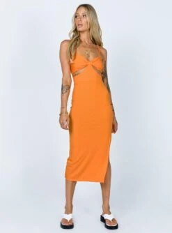 Princess Polly Marissa Midi Dress Orange 10 Princess Polly Marissa Midi Dress Orange -Princess Polly Sales Store 2 9fc3bf5e cc97 43f5 b97f f288b5519d15