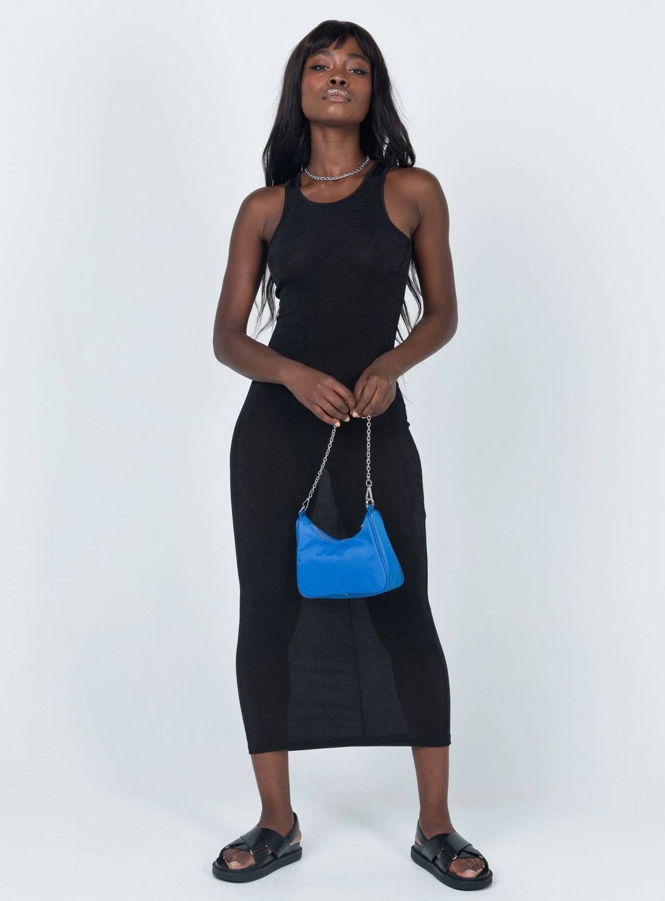 Everlast Midi Dress Black 3 Everlast Midi Dress Black - Image 3