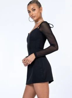 Princess Polly Charla Mini Dress Black 6 Princess Polly Charla Mini Dress Black -Princess Polly Sales Store 3 modelinfo Alexis us2 9c45a2c7 98e8 42c8 9a09 af29b600f1fb