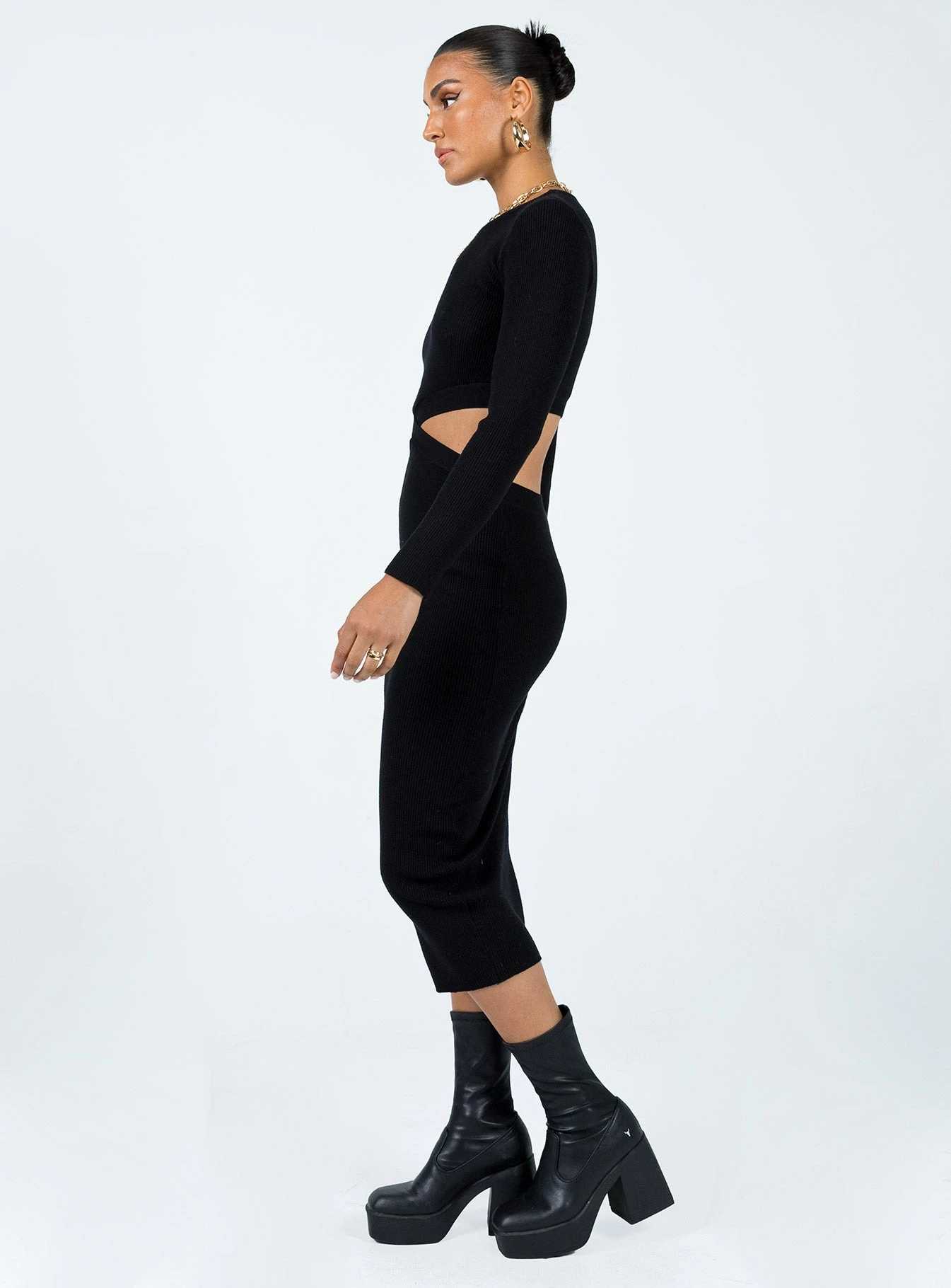 Princess Polly Languara Maxi Dress Black 3 Princess Polly Languara Maxi Dress Black - Image 3