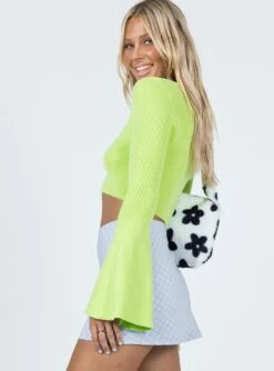 Princess Polly Leslie Mini Skirt Blue -Princess Polly Sales Store 3 modelinfo emma leigh us4 5046843c 9440 4fcf 839d 5cb9c1c9f7c9