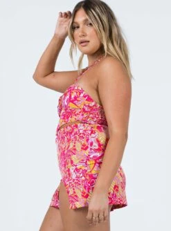 Taina Mini Skirt Pink -Princess Polly Sales Store 3 modelinfo jasmine us8 21028159 b6fc 418e ba75 ed7074c5851c