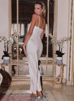 Princess Polly Isbell Satin Maxi Dress White 11 Princess Polly Isbell Satin Maxi Dress White -Princess Polly Sales Store 3 modelinfo madi us4 813e8448 2a56 4322 80bd b9ea406778f5
