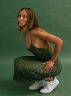 Jagger & Stone Demi Mesh Maxi Dress Khaki -Princess Polly Sales Store 3 04daadcc b7bf 43e5 b1e3 0614c1f87bf3