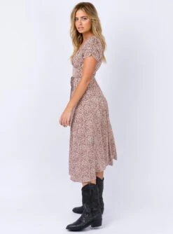 Princess Polly Falleni Midi Dress Red/White 6 Princess Polly Falleni Midi Dress Red/White -Princess Polly Sales Store 3 143 49