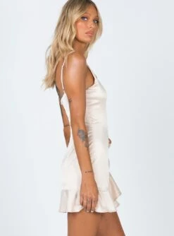 Princess Polly Cottage Hill Mini Dress Champagne 12 Princess Polly Cottage Hill Mini Dress Champagne -Princess Polly Sales Store 3 15a3f6c1 f7aa 4a3f 8178 f62882f5f9e0