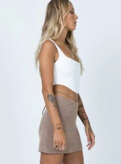 Princess Polly Maisie Mini Skirt Brown -Princess Polly Sales Store 3 34913af5 2ed7 4a56 bcb0 bfab6140bc46