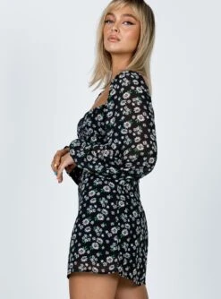 Princess Polly Delaney Long Sleeve Mini Dress Black -Princess Polly Sales Store 3 479a6808 57ba 4348 9226 241988495312