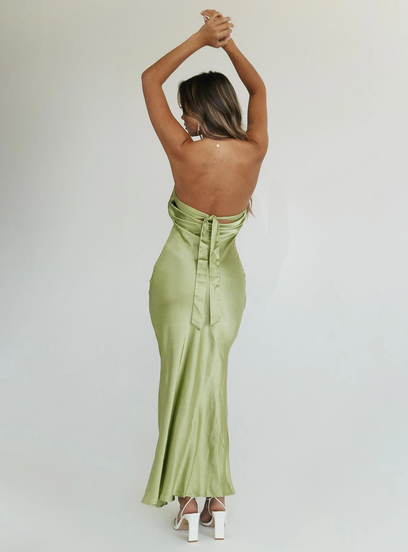 Princess Polly Haley Maxi Dress Green 5 Princess Polly Haley Maxi Dress Green - Image 5