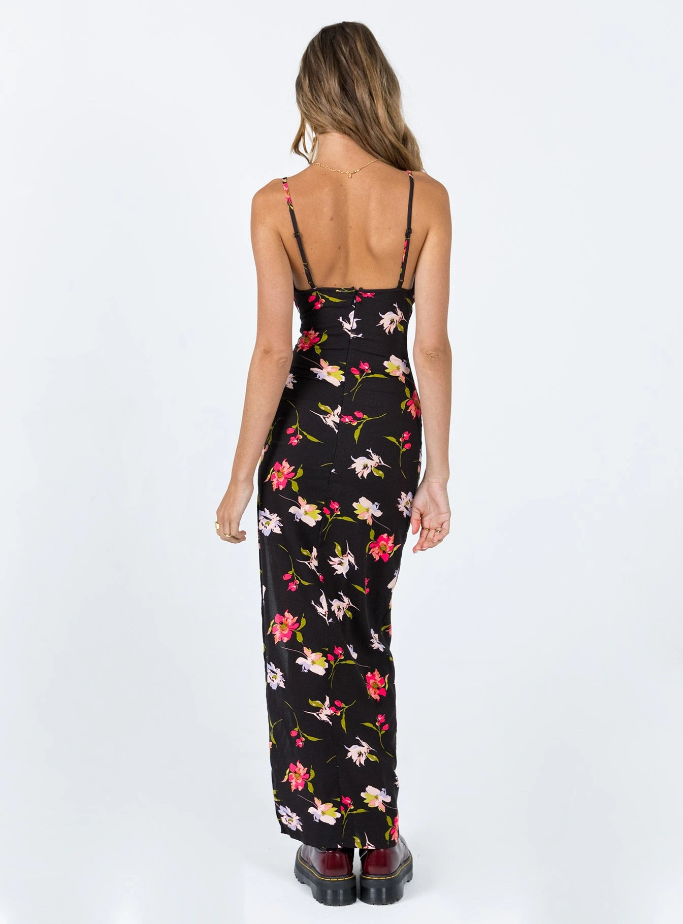 Princess Polly Brailey Maxi Dress Black Multi 5 Princess Polly Brailey Maxi Dress Black Multi - Image 5