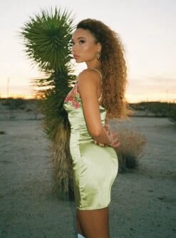 Princess Polly Kenzie Mini Dress Green 8 Princess Polly Kenzie Mini Dress Green -Princess Polly Sales Store 4 modelinfo ashley us2 f57d61c2 21d2 4d24 80ef 64d0a7c33aaf