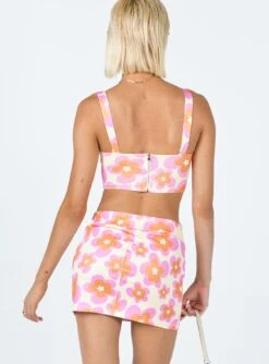 Ilina Mid Rise Mini Skirt Floral 9 Ilina Mid Rise Mini Skirt Floral -Princess Polly Sales Store 4 modelinfo casandra us2 7f982a93 daa5 4c8e a3a9 cff35ac7ca6e