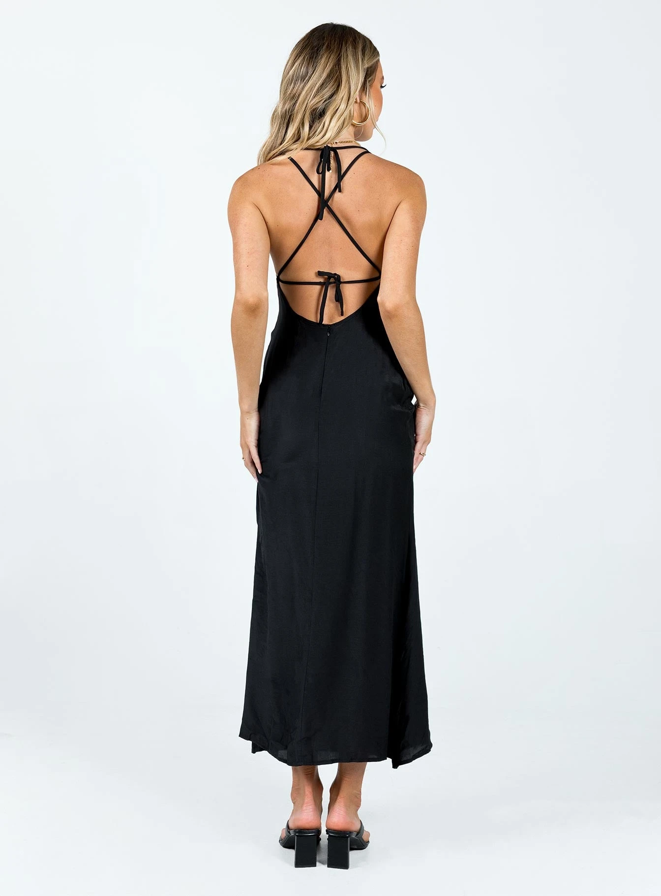 Princess Polly Centomo Maxi Dress Black 4 Princess Polly Centomo Maxi Dress Black - Image 4
