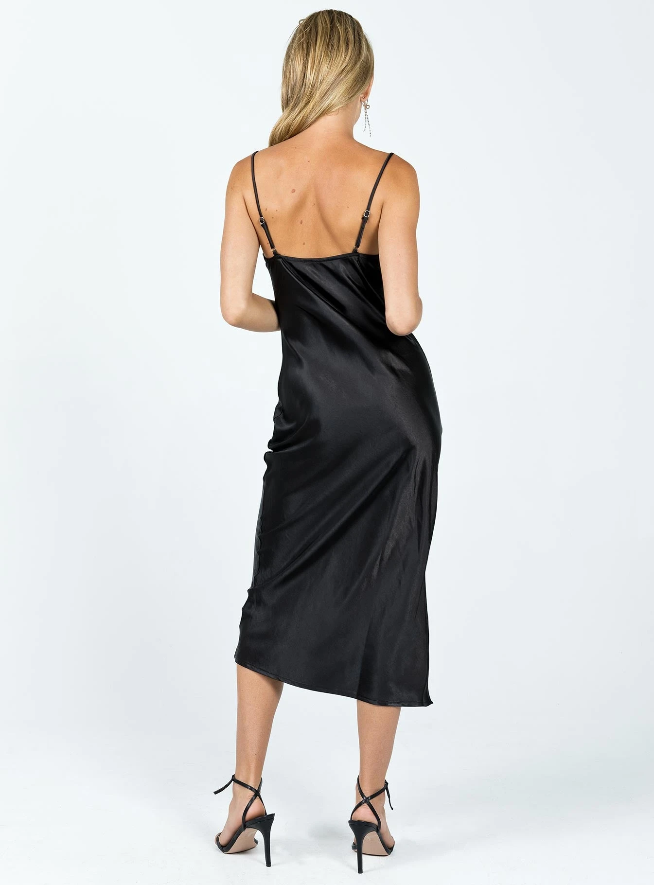 Zamora Midi Dress Black 5 Zamora Midi Dress Black - Image 5