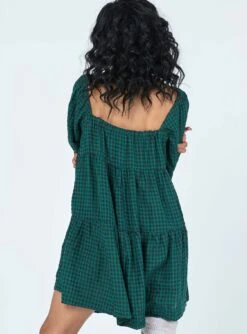 Princess Polly Zalia Long Sleeve Mini Dress Black / Green -Princess Polly Sales Store 4 modelinfo lyric us2 a6202c9c afc9 4a21 a3a1 745dbd8a906a