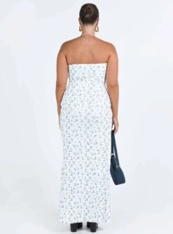 Princess Polly Oscar Maxi Dress Blue Floral -Princess Polly Sales Store 4 modelinfo mikayla us8 2358c890 a30d 44e4 ad7a 11cfa84e3f33