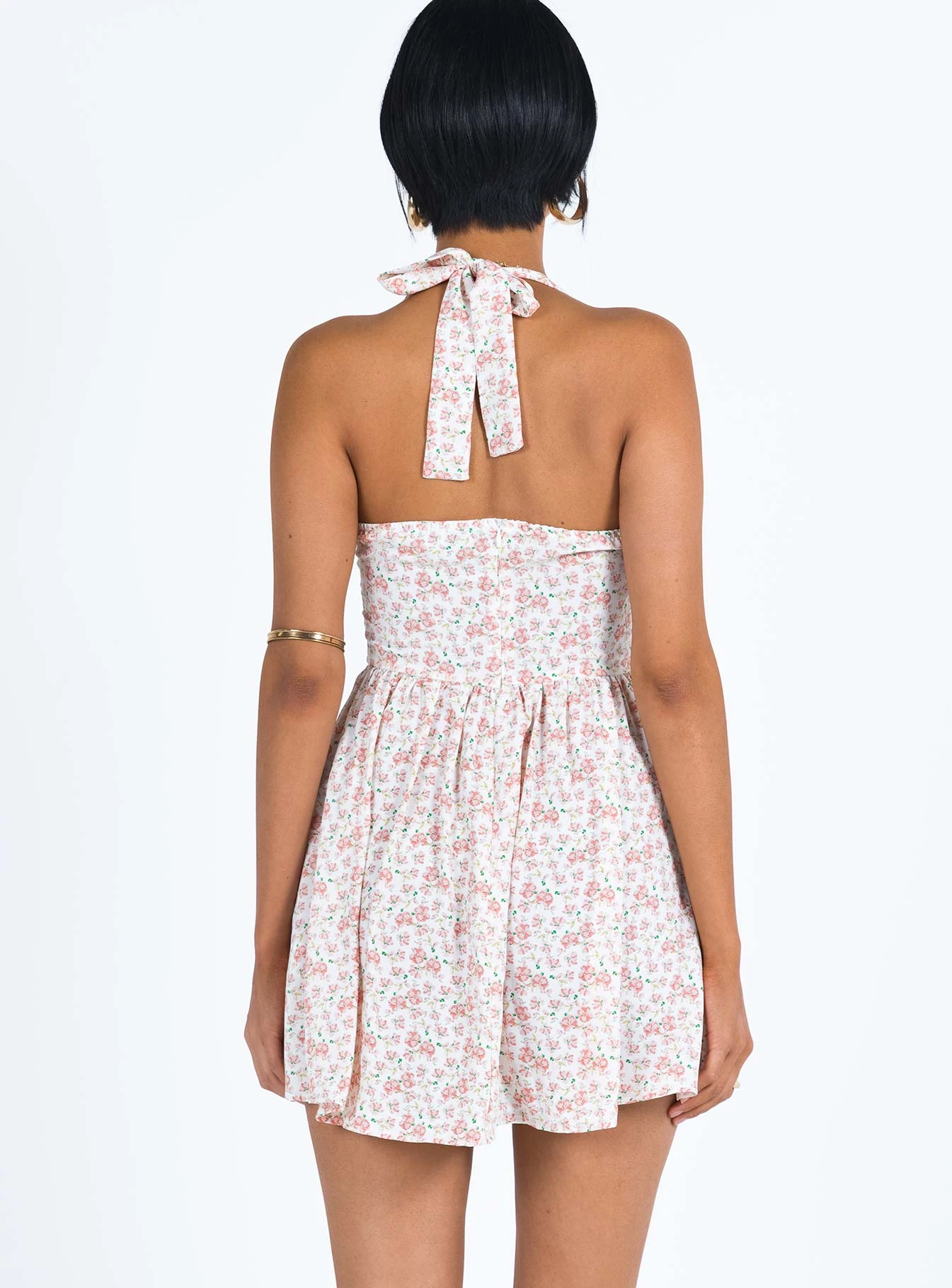 Princess Polly Lyle Mini Dress Pink Floral 5 Princess Polly Lyle Mini Dress Pink Floral - Image 5