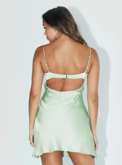 Princess Polly Moniz Mini Dress Sage 7 Princess Polly Moniz Mini Dress Sage -Princess Polly Sales Store 4 modelinfo rona US4 44d645b7 9a99 4dea 9451 dd916182eb2f