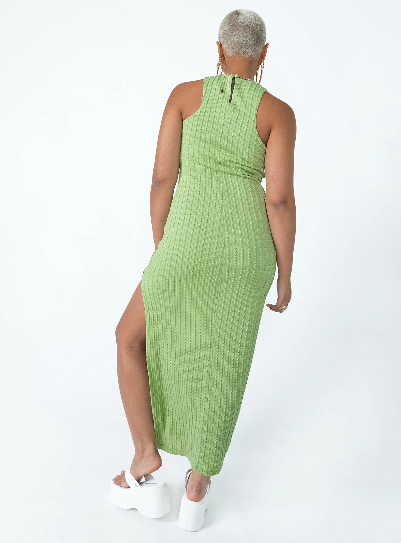Princess Polly Kamala Maxi Dress Green 5 Princess Polly Kamala Maxi Dress Green - Image 5